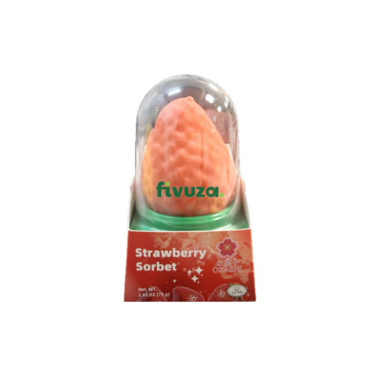 OKASHI Strawberry Ice Cream Sorbet 75g OKASHI Strawberry Ice Cream Sorbet 75g