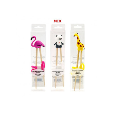 SHINE FARM Chopsticks Children with Silicon Helper