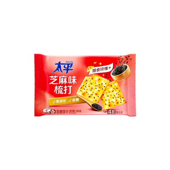 PACIFIC Soda Crackers (Sesame) 100g