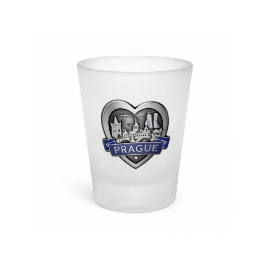 Shot Glass with metal sticker 61*49 8019-4460