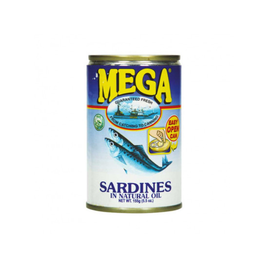 Mega Sardines in Oil 155g