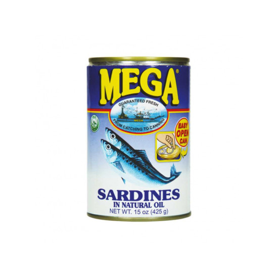 Mega Sardines in Oil 425g