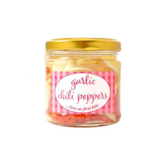 Kimchi Love Nakládaný Česnek s Chilli Papričky 180g