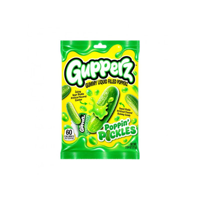 Gupperz Gummy Poppin Pickles 72g