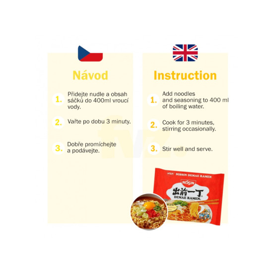 Nissin Demae Ramen Sezam 100g Nissin Demae Ramen Sezam 100g