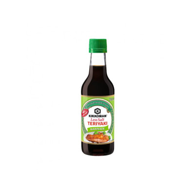 Kikkoman Less Salt Teriyaki Marinade 250ml Kikkoman Less Salt Teriyaki Marinade 250ml
