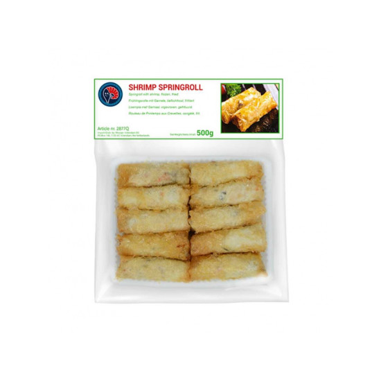 Shrimp Springroll Pre Fried 500g Shrimp Springroll Pre Fried 500g