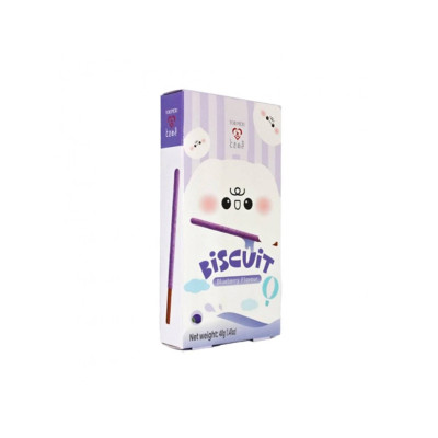 Tokimeki Biscuit Stick Blueberry 40g