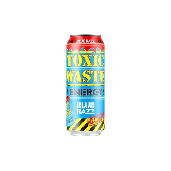 Toxic Waste energetický nápoj s příchutí modré maliny 500ml