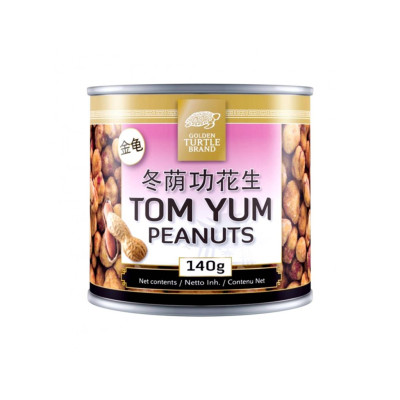 Golden Turtle Tom Yum Peanuts 140g