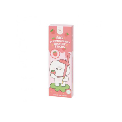 Tokimeki XL Biscuit Popping Stick Strawberry 54g