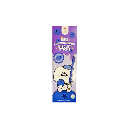 Tokimeki XL Biscuit Popping Stick Blueberry 54g