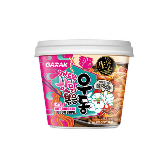 GARAK Udon Noodles with Fried Spicy Chicken Carbonara 230g