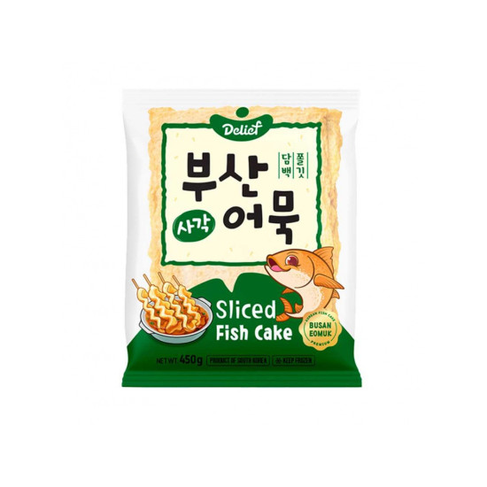Delief Square Fish Cake 450g