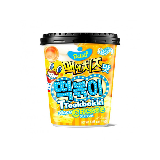 Delief Tteokbokki Cup Mac & Cheese Flavor 115g