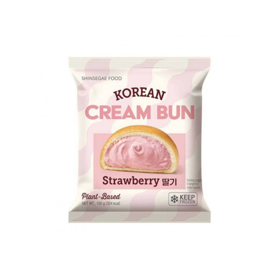 SHINSEGAE FOOD Cream Buns Strawberry 100g