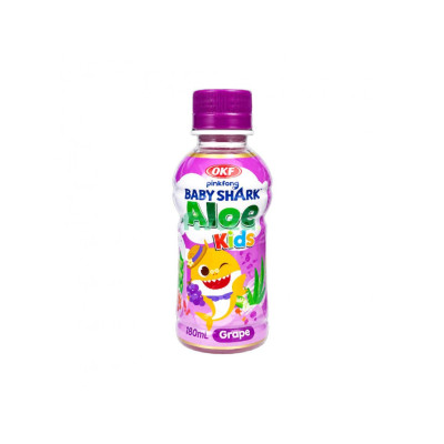 OKF Aloe Baby Shark Grape 240ml