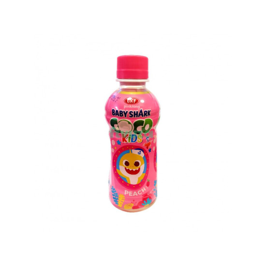 OKF Coco Baby Shark Peach 240ml