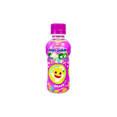OKF Coco Baby Shark Grape 240ml