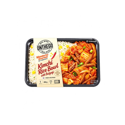 OUR HOME  Rice Bowl Kimchi & Bulgogi 260g