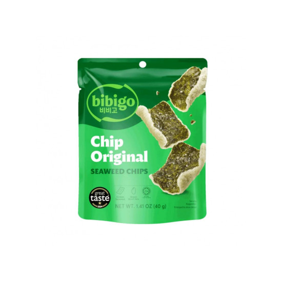 Bibigo Seaweed Chips Original 40g