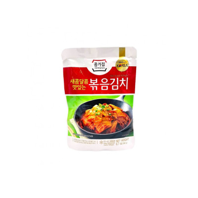 Jongga Roasted Kimchi Bag 190g