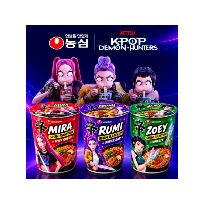 Nongshim Cup K-Pop Demon Hunter 68g x 3ks