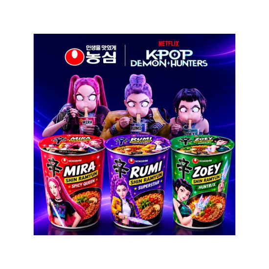 Nongshim Cup K-Pop Demon Hunter 68g x 3ks