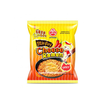 Ottogi Stir-Fry Spicy Cheese Ramen 130g