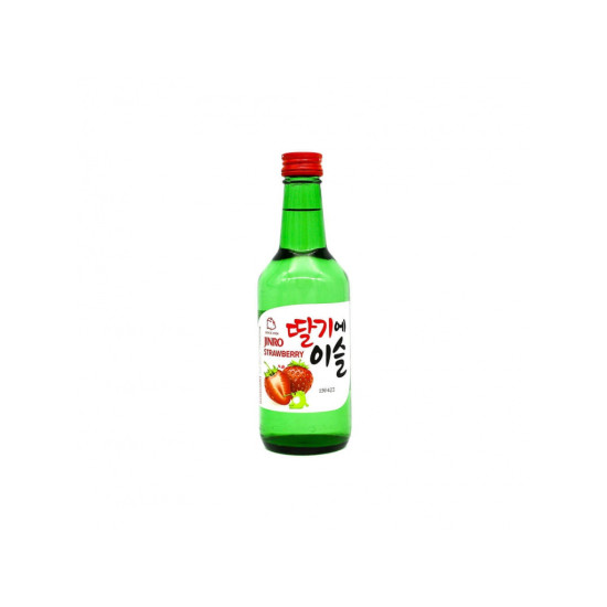 Jinro Soju - Jahoda 13% alk. 350ml Jinro Soju - Jahoda 13% alk. 350ml