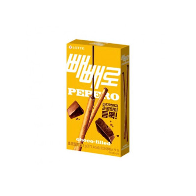 Lotte Pepero Filled with soft Chocolate 45g
