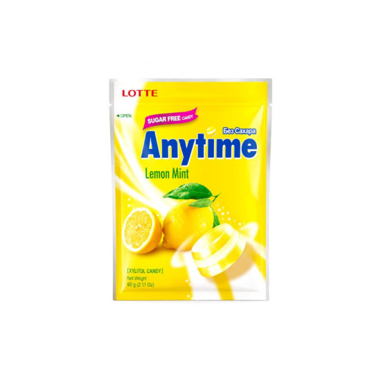 Lotte Anytime Citron Mint 60g