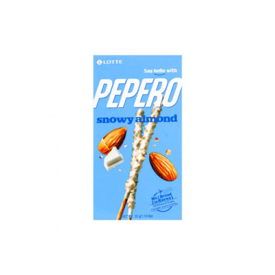 Lotte Pepero Snowy Almond 32g