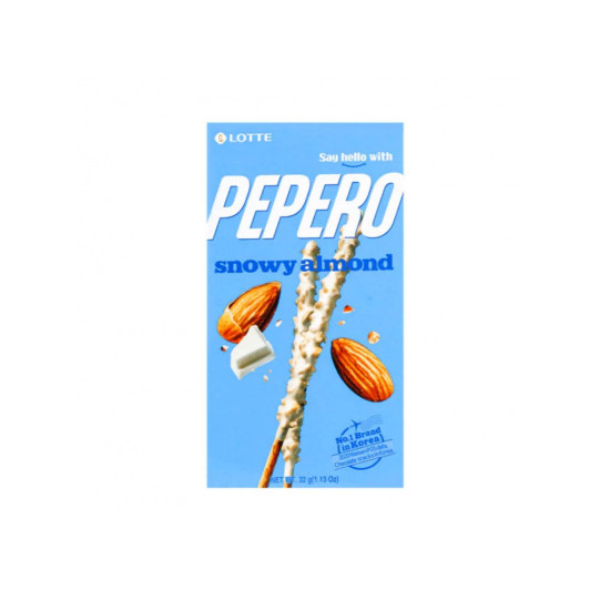 Lotte Pepero Snowy Almond 32g