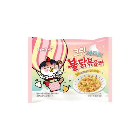 Samyang Buldak Cream Carbonara 140g* Samyang Buldak Cream Carbonara 140g*