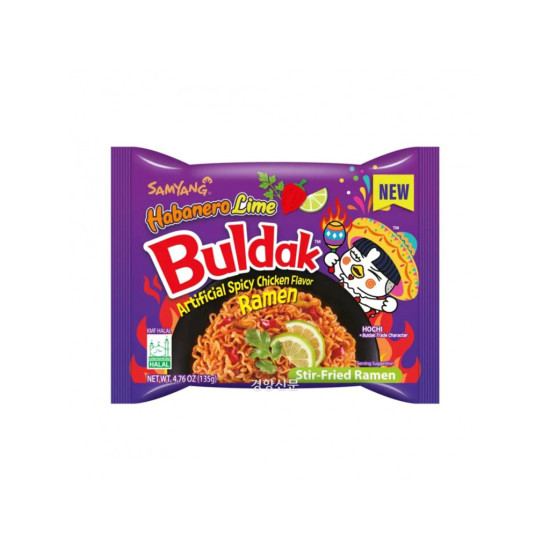 *Samyang Hot Chicken Ramen habanero Lime 130g