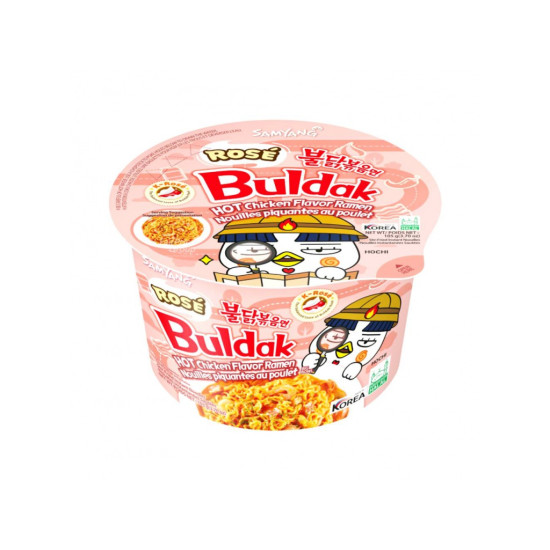 Samyang Big Bowl Buldak Chicken Rose 105g*