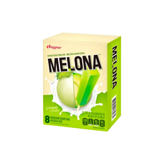 BINGGRAE Melona Melone Ice Cream 8x70ml