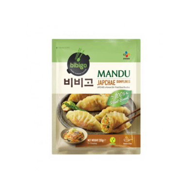 BIBIGO Dumpling Plant-Based Japchae 350g BIBIGO Dumpling Plant-Based Japchae 350g