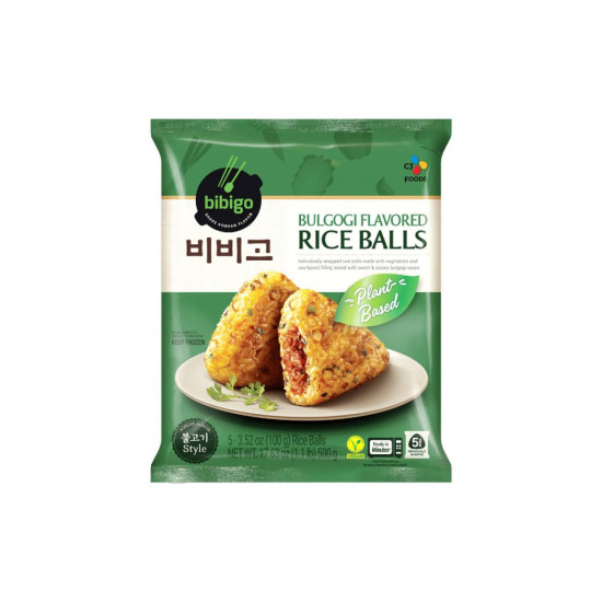 Bibigo Bulbogi Rice Balls 500g