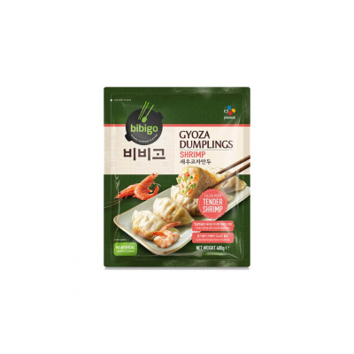 BIBIGO Gyoza Dumplings Shrimp 400g