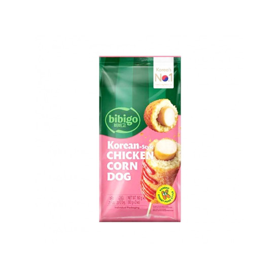 BIBIGO  Corn Dogs Chicken 160g (2ks x 80g)