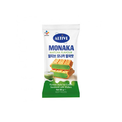 CJ-ALTIVE Monaka Ice Cream - Matcha 80g