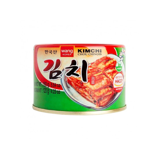 WANG Kimchi Napa Cabbage Can 160g WANG Kimchi Napa Cabbage Can 160g