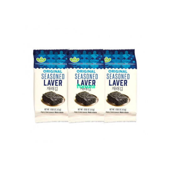 Delief Original Seasoned Laver (3ks x 4,5g) 13,5g