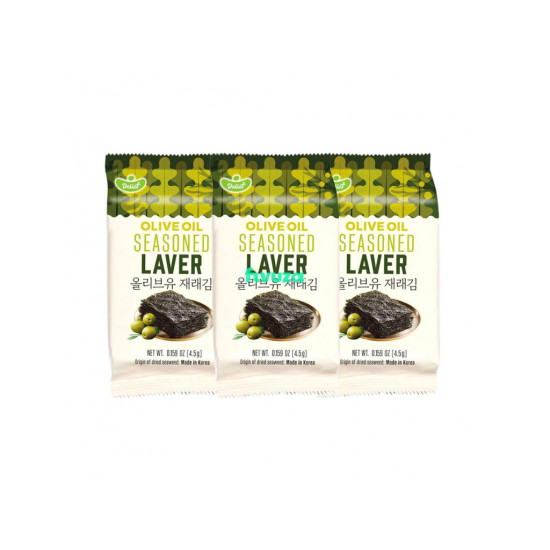 Delief Olive Oil Seasoned Laver (3ks x 4,5g) 13,5g
