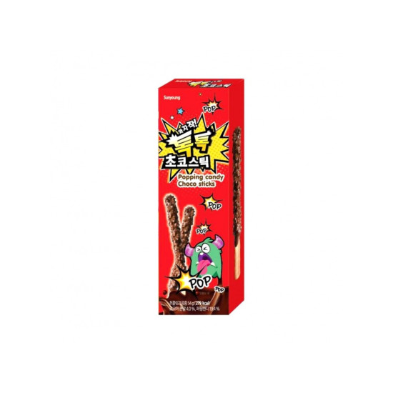 SUNYOUNG Popping Big Choco Sticks 54g