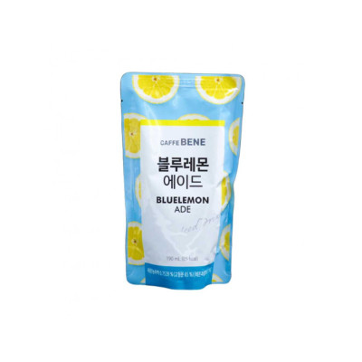 CAFFE BENE Blue Lemon-Flavored Soft Drink 190ml