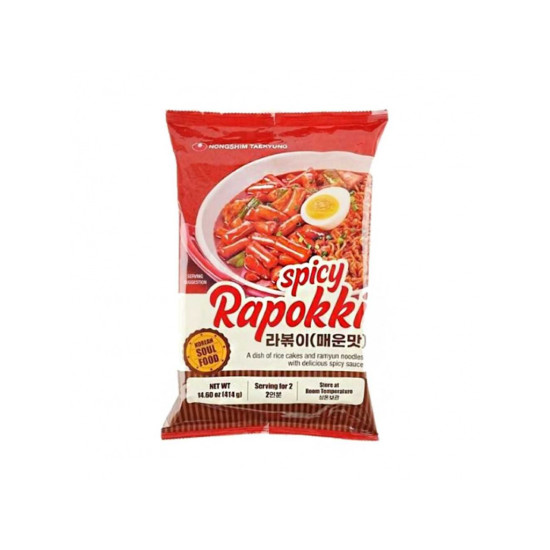 NONGSHIM TAEKYUNG Spicy Rapokki 414g NONGSHIM TAEKYUNG Spicy Rapokki 414g