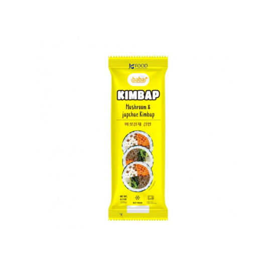 BABA  Japchae Kimbap with Mushroom 230g